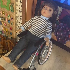 Doll/wheelchair bundle